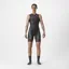 Castelli Free Sanremo Womens Sleeveless Suit in Black/Hibiscus